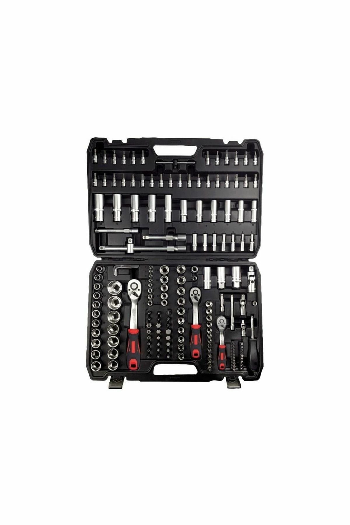 Tools 173 Parça 1/2'' 3/8'' 1/4'' Cr-v Lokma Seti-ncset173