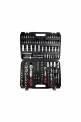 Tools 173 Parça 1/2'' 3/8'' 1/4'' Cr-v Lokma Seti-ncset173