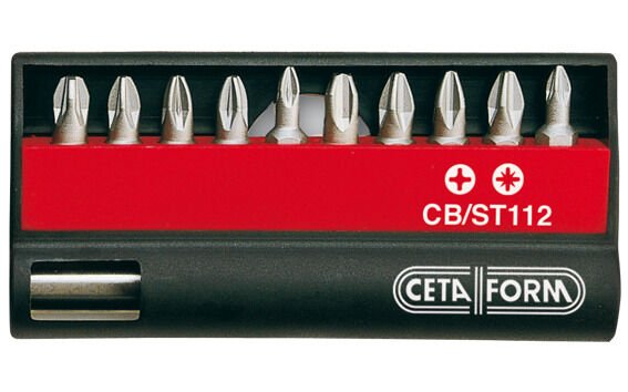 Ceta CB/ST112 Bits Uç Takımı 11 Parça (YILDIZ/POZİDRİV)