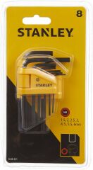 Stanley 0-69-251 Allen Anahtar Takımı 8 Parça ST069251