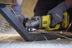 Stanley ‎SFMCG400 4.0 AH Çift Akülü 125MM Şarjlı Avuç Taşlama